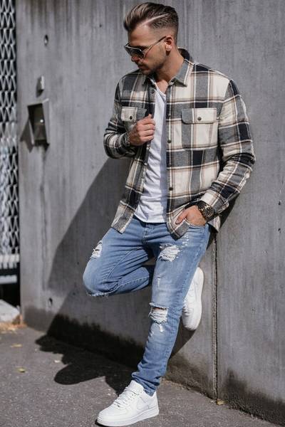 Charge checked shirt Jack & Jones