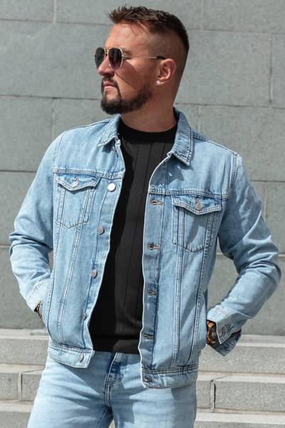 Blue denim jacket JACK&JONES