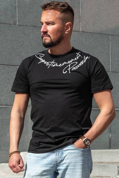 Cooper black T-shirt Jerone