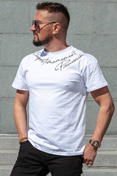 Cooper white t-shirt Jerone