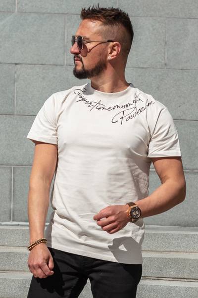 Cooper light brown T-shirt Jerone