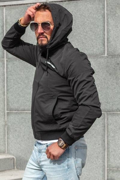 Rush Hood Bomber Black Jack&Jones
