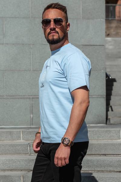 Loose Blue T-Shirt Gisell JERONE