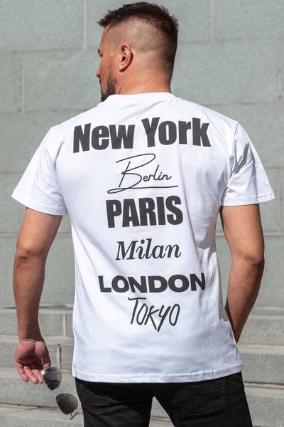Cities T-Shirt White JERONE