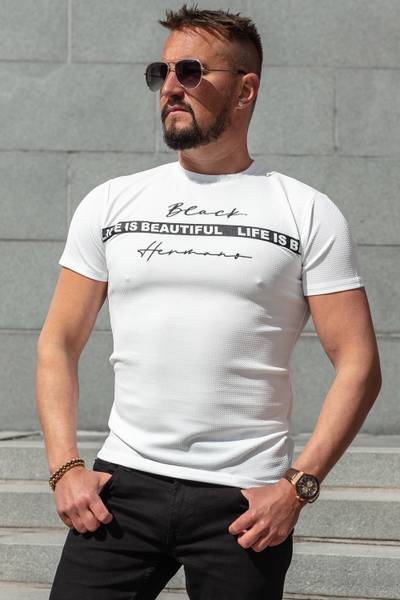 Rick Structured t-shirt white JERONE