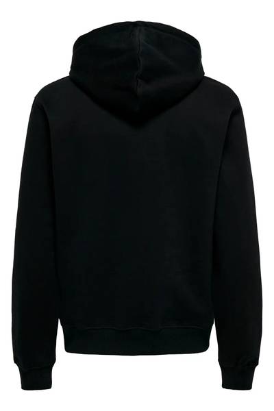 Curated black hoodie ONLY&SONS