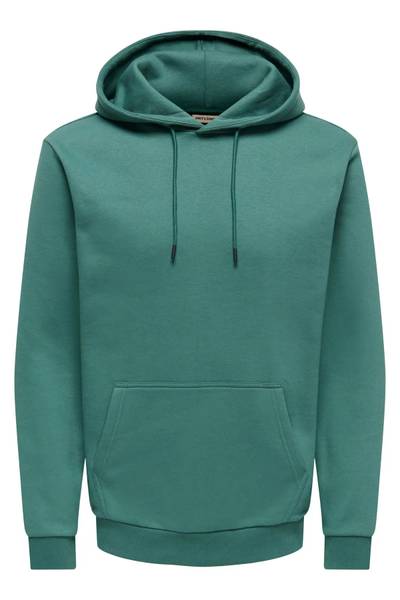 Basic Ceres Hoodie Mallard Green Only & Sons