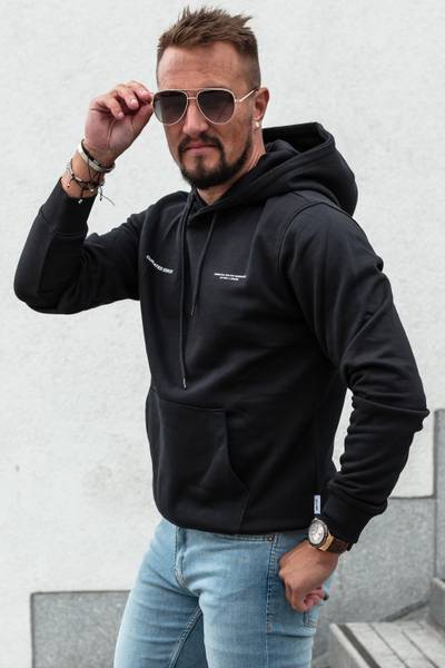 Curated black hoodie Sweat ONLY&SONS