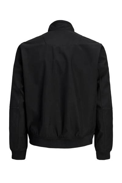 Liam black softshell bomber jacket JACK&JONES Liam black softshell bomber jacket JACK&JONES