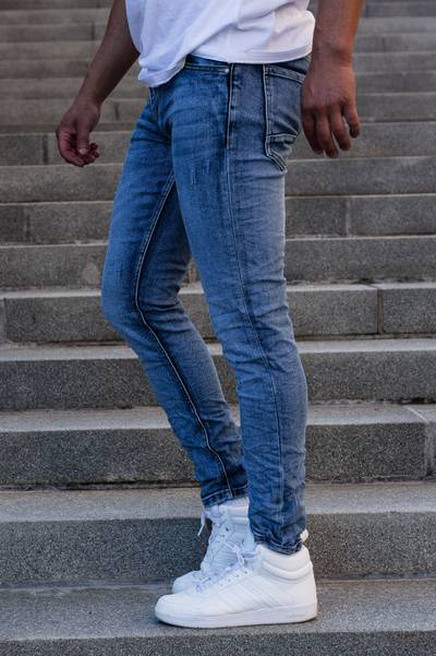 Casual Washed Slim Jeans