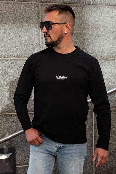 Soho black long-sleeved JACK&JONES