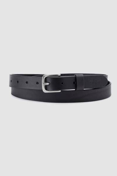 Men's black leather belt LEVI'S
