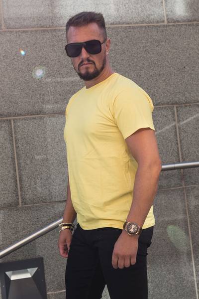 Yellow T-shirt Fruit Of the Loom Yellow T-shirt Fruit Of the Loom