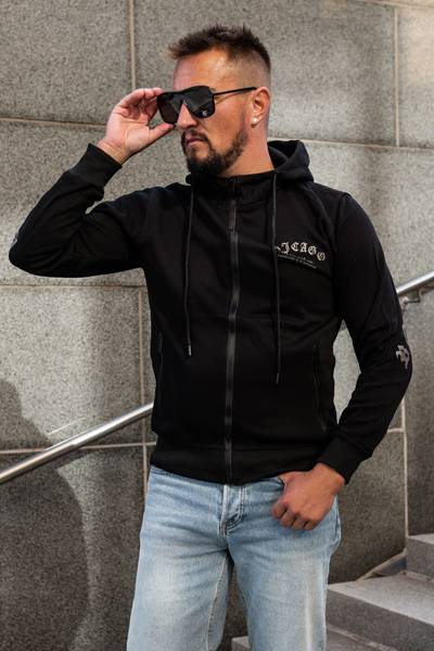 City black hoodie JERONE City black hoodie JERONE
