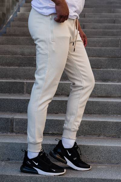 City beige sweatpants JERONE