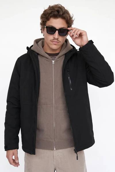Black technical jacket JACK&JONES