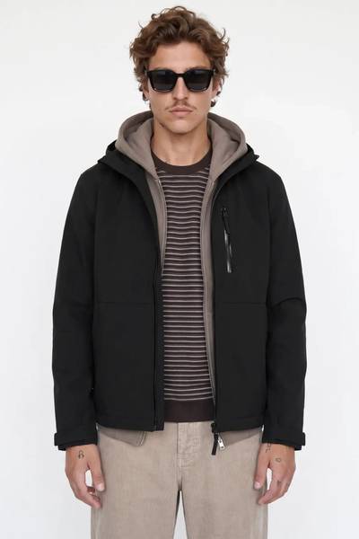 Black technical jacket JACK&JONES