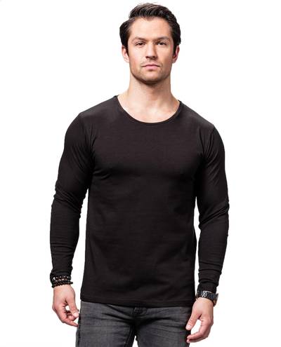 Basic Longsleeve Black Y&R