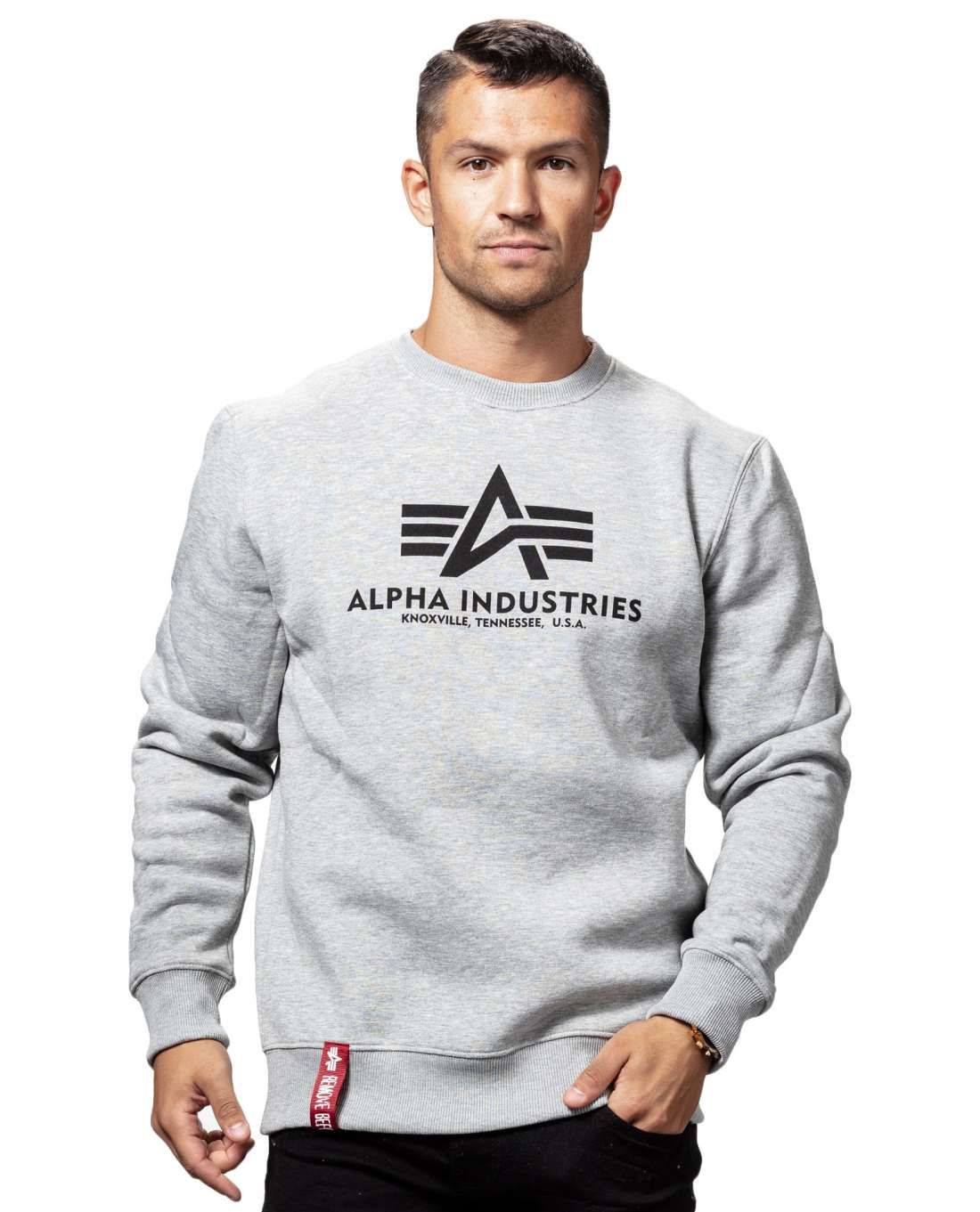 Basic Sweater Gray Alpha Industries
