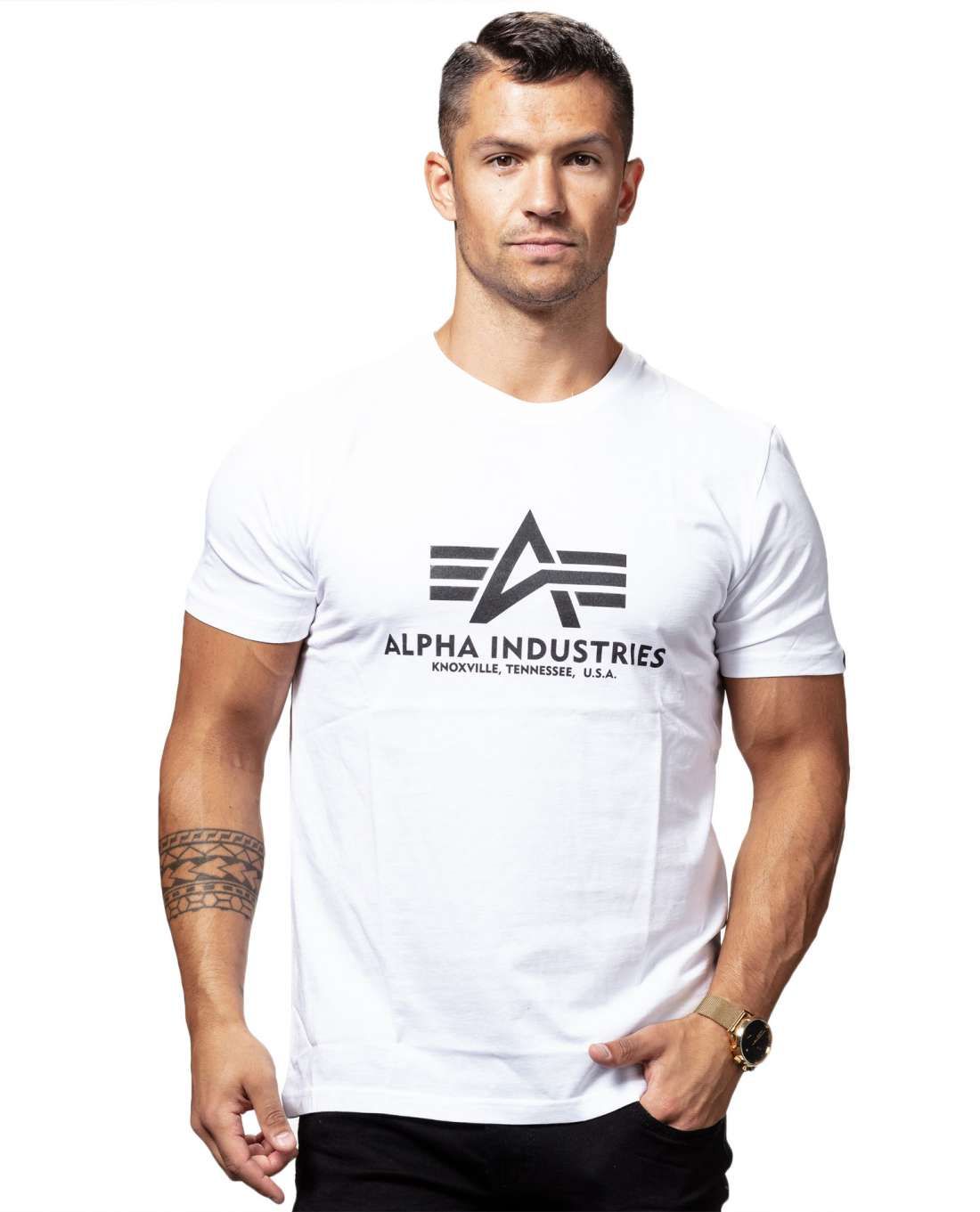 Basic T-Shirt White Alpha Industries
