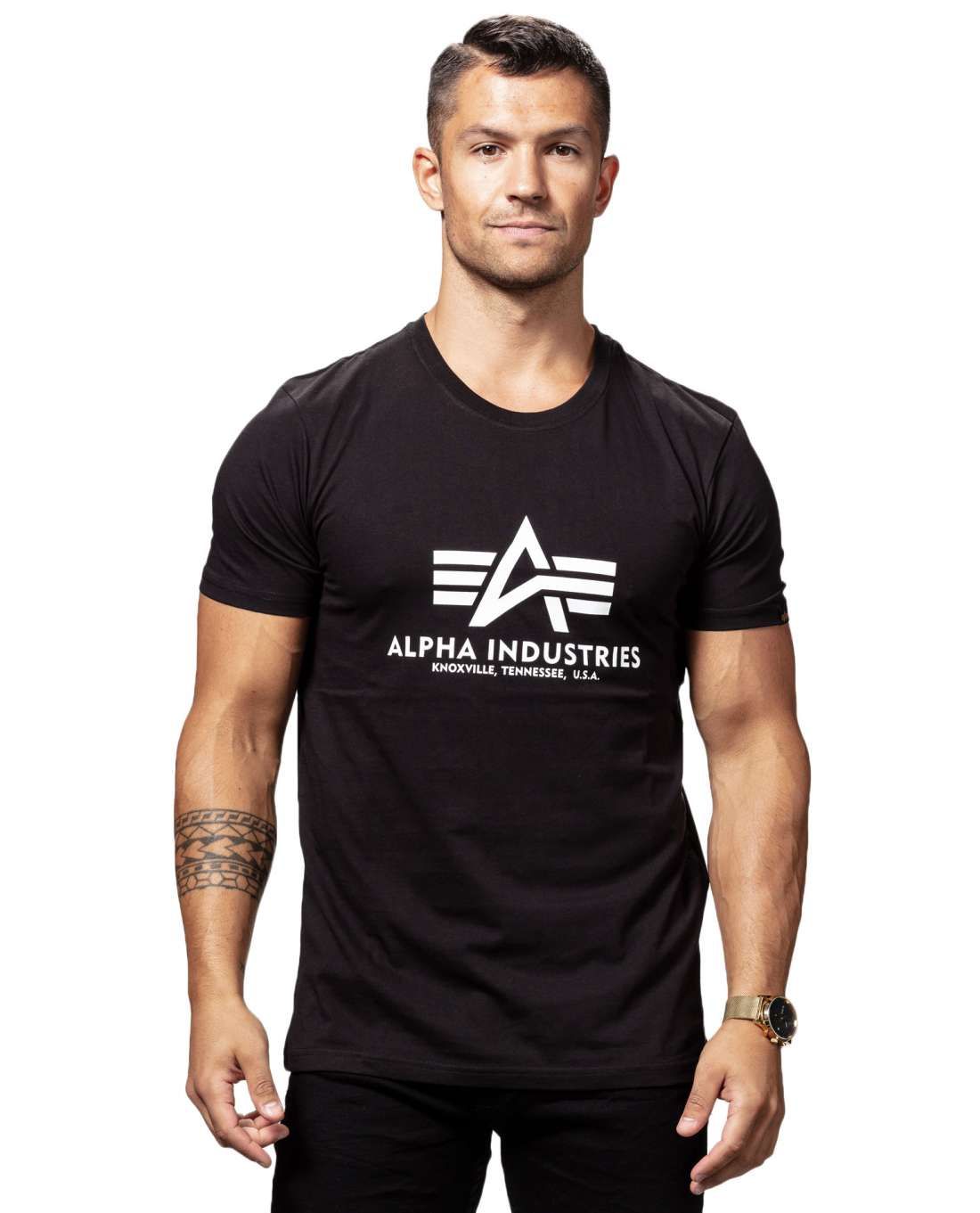 Basic T-Shirt Black Alpha Industries