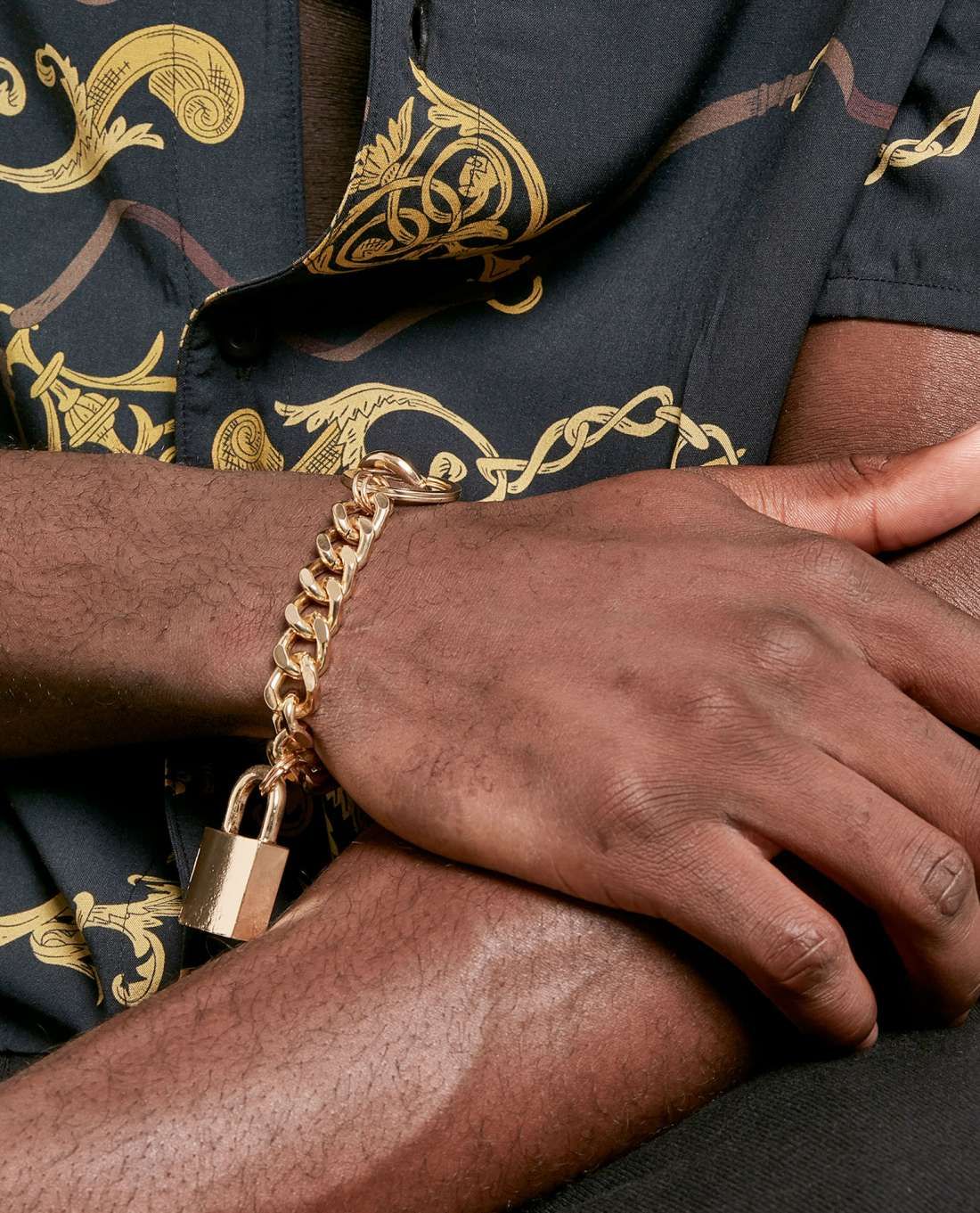 Padlock Bracelet Gold Urban Classics