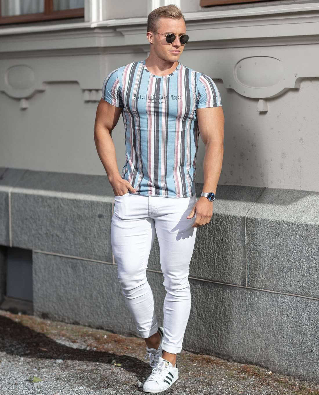 Stripe T-Shirt Carisma