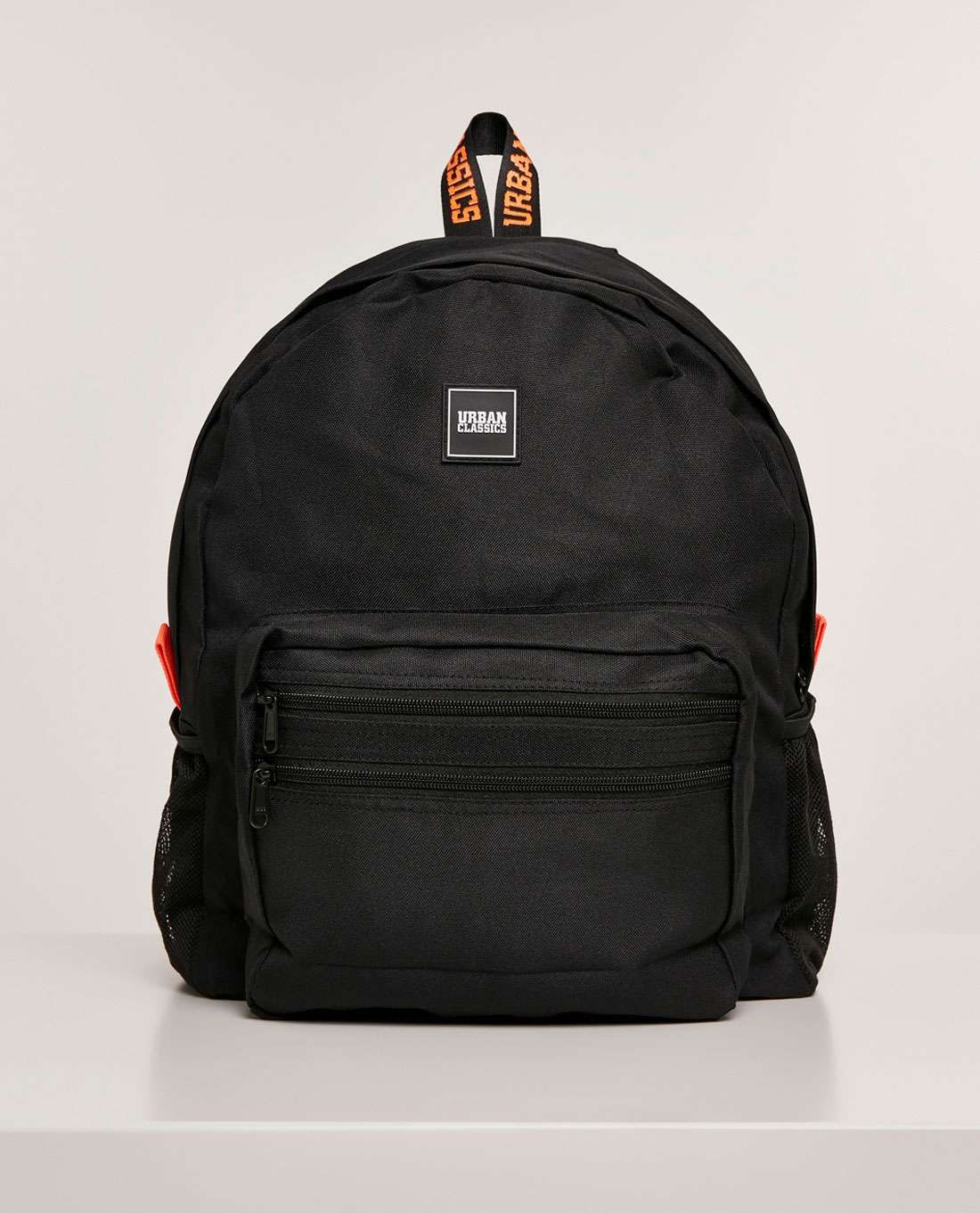Basic Backpack Orange Details Urban Classics