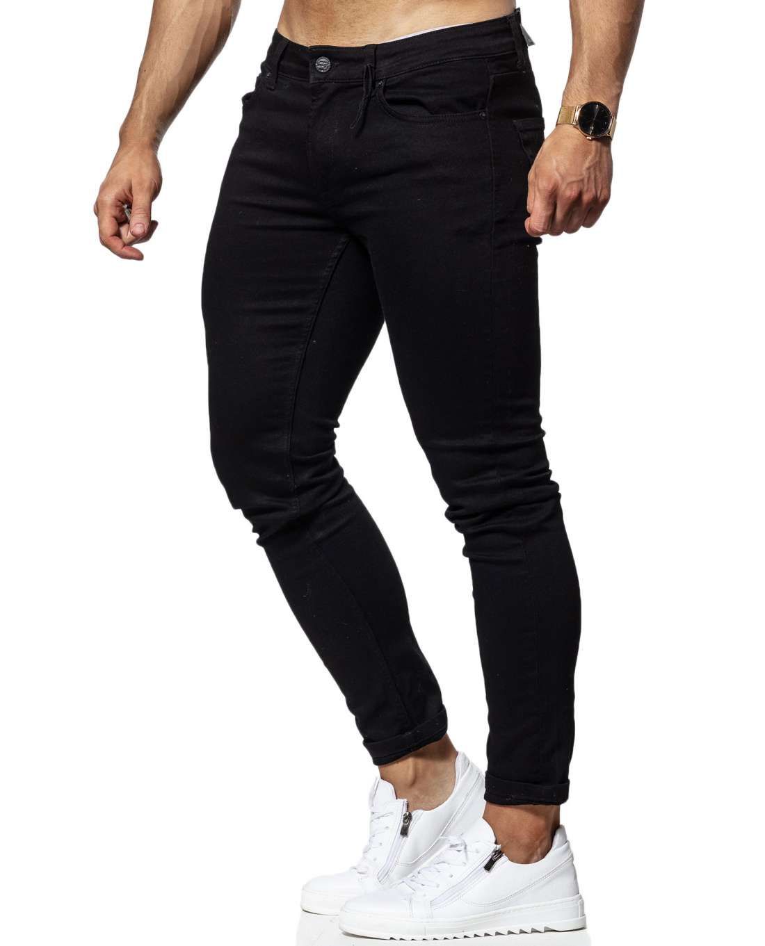 Warp Black Basic Jeans L34 Only & Sons