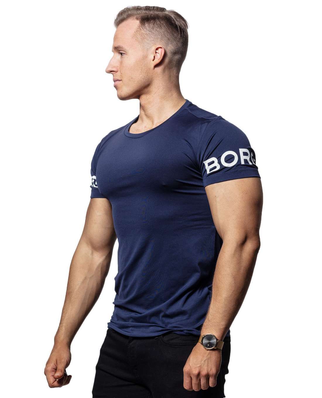 Shader T-Shirt Peacoat Björn Borg