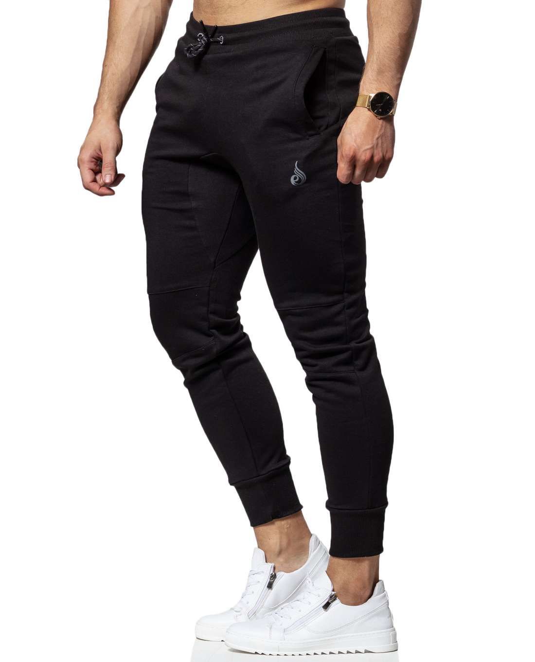 Athletic Fleece Track Pants Black Ryderwear