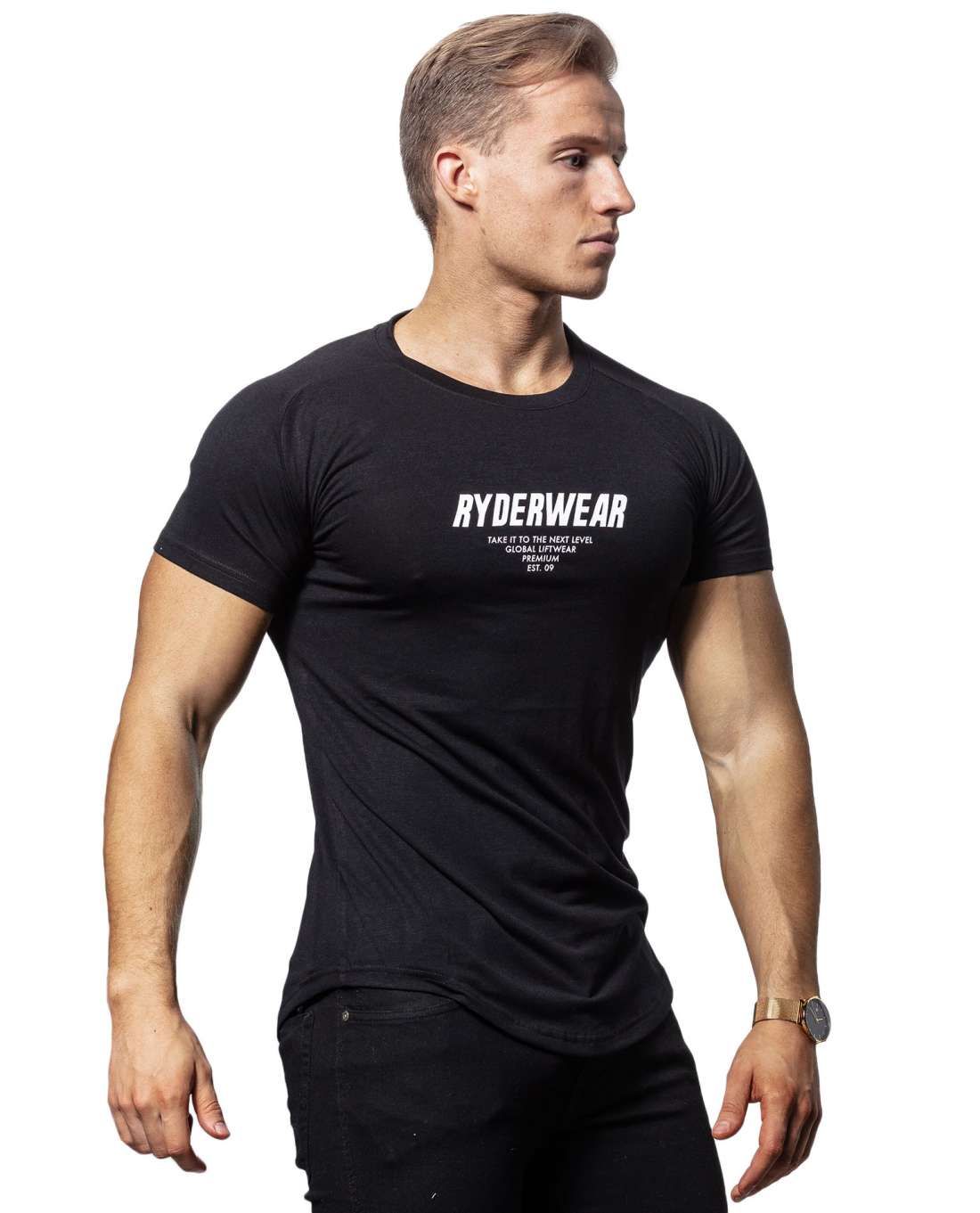 Core T-Shirt Black Ryderwear