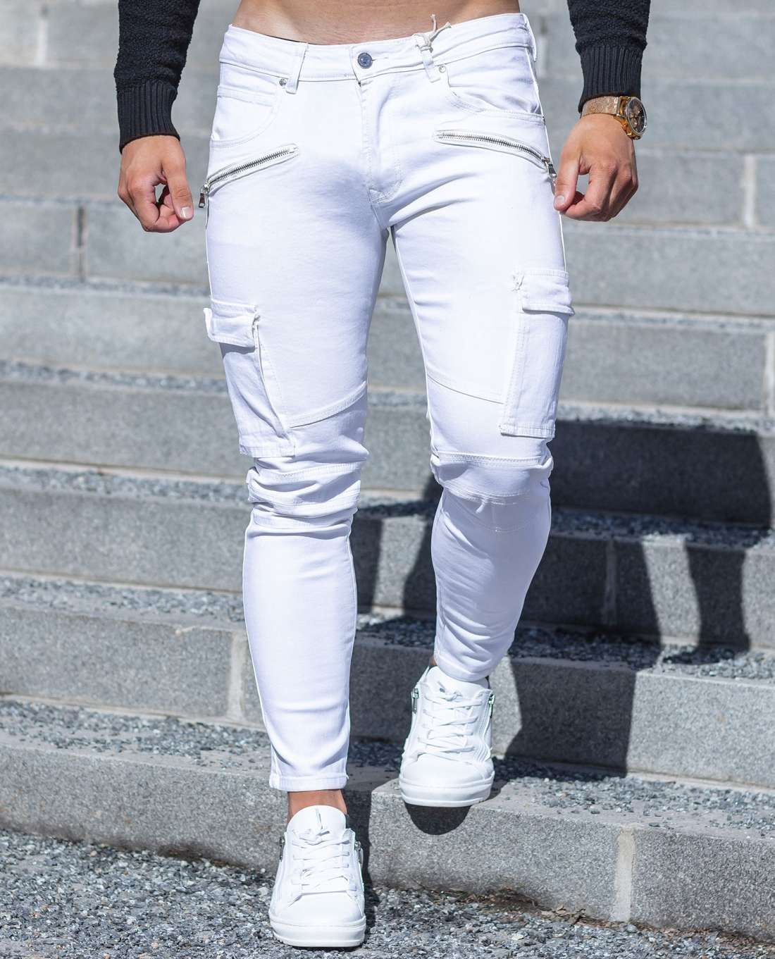 Bruno White Jeans L32 Jerone