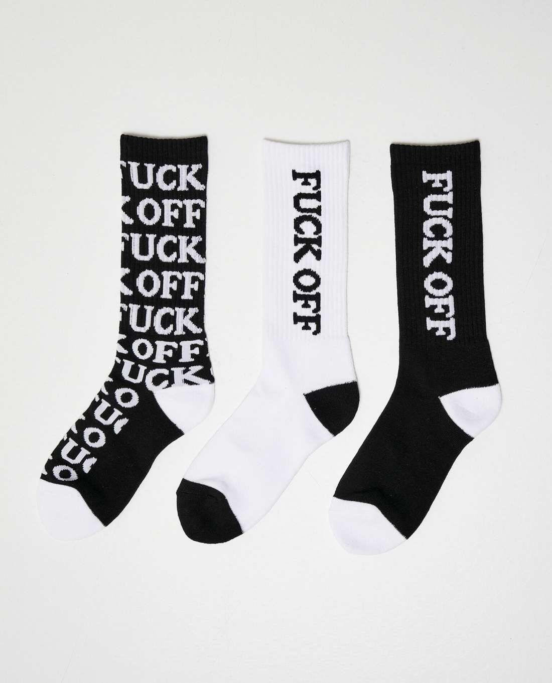 Fuck OFF Allover 3Pack Mister Tee