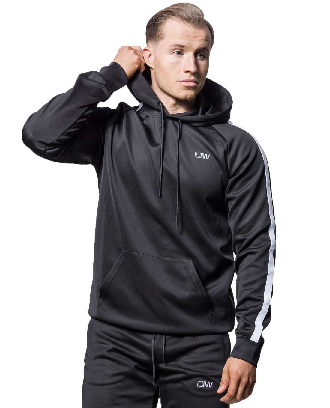 Track Hoodie Black ICANIWILL