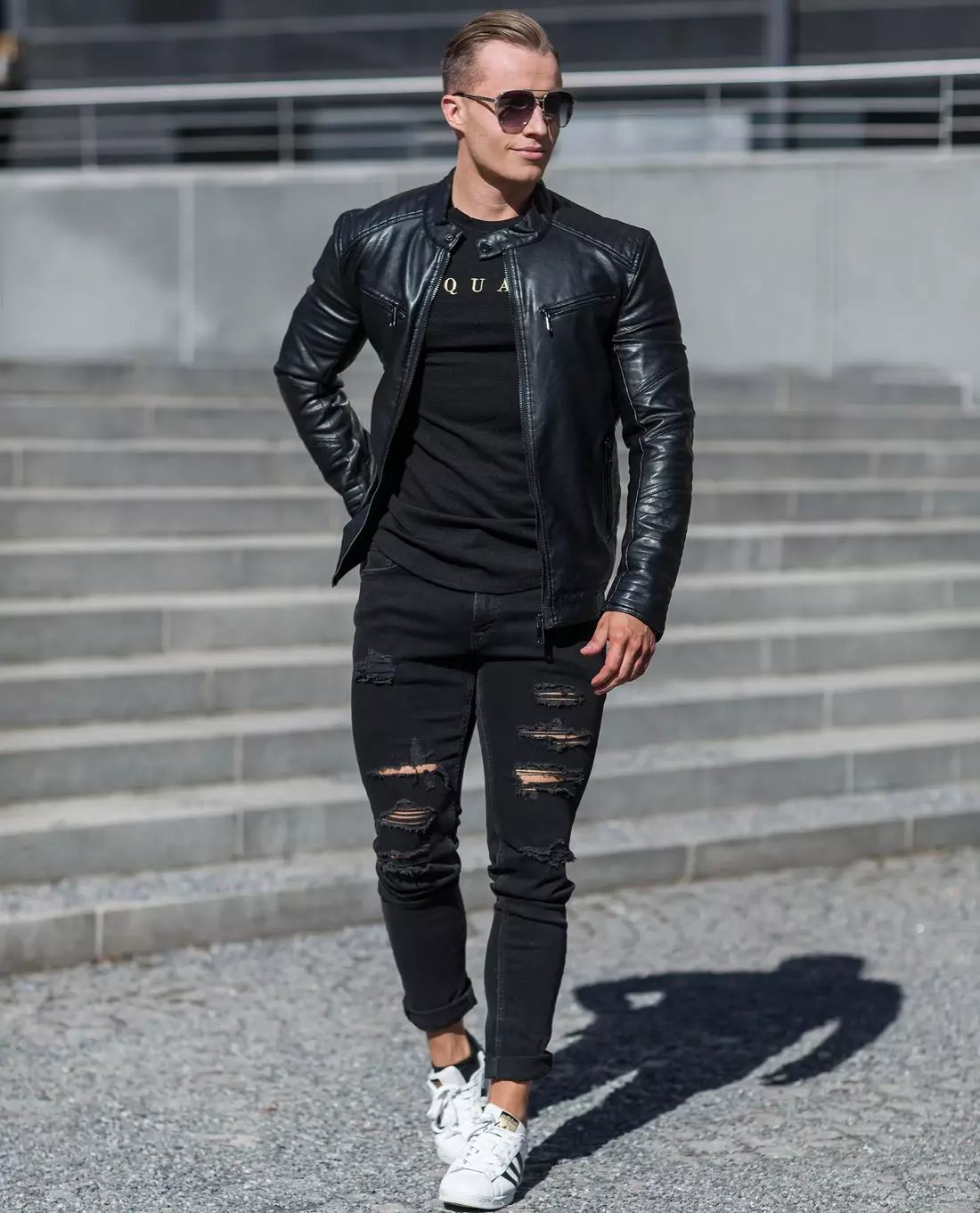 Rasmus Faux Leather Jacket Jerone