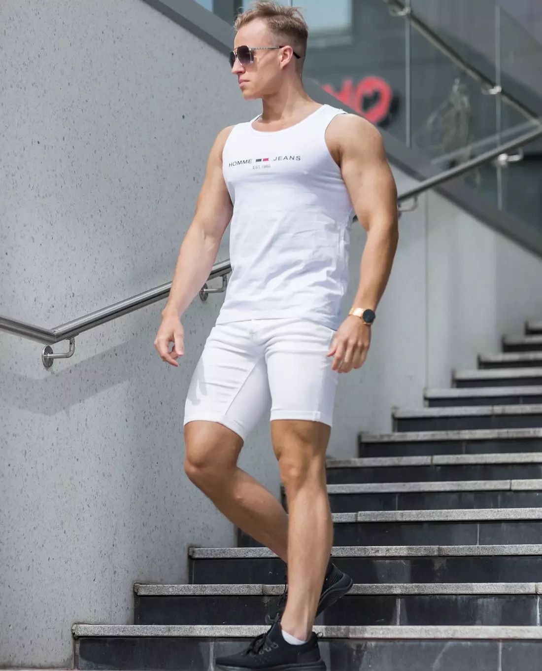 Homme Tank Top White Jerone