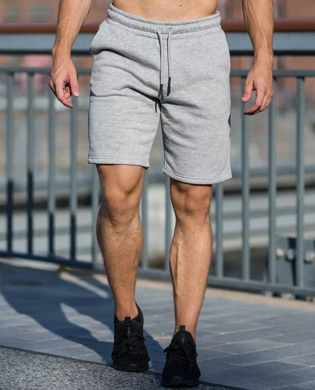 Ceres Sweat Shorts Gray Only & Sons