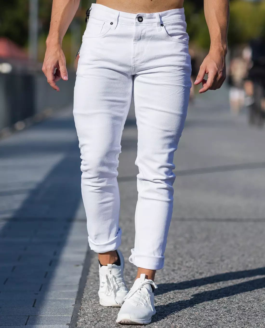 White Jeans Slim L32 Rusty Neal