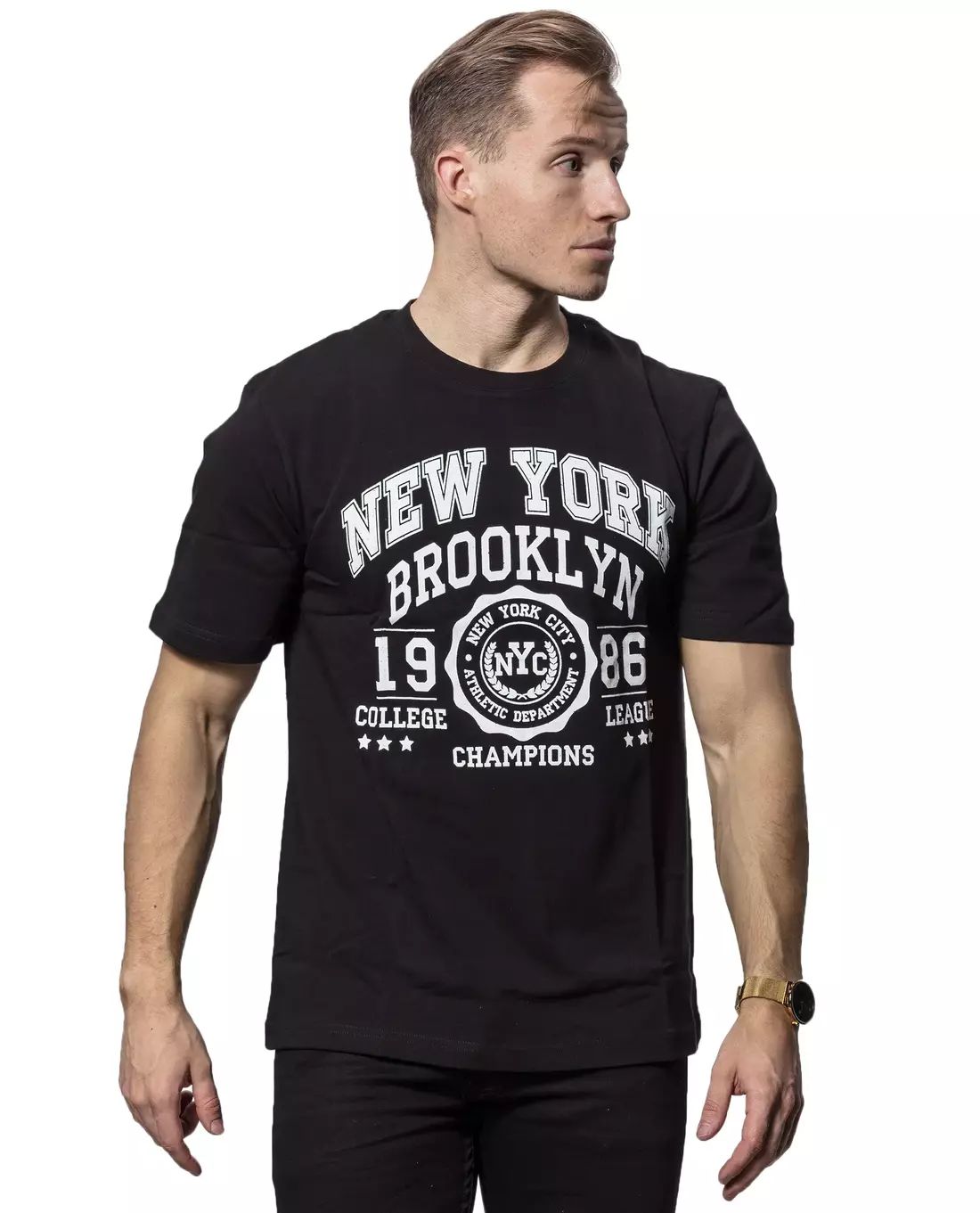NY T-Shirt Black Carisma