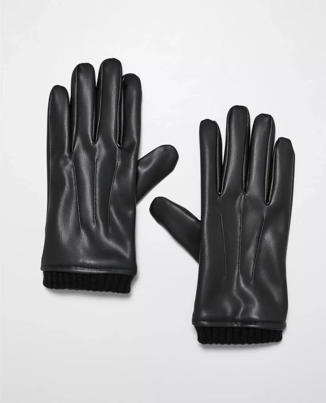 Synthetic Leather Basic Gloves Black Urban Classics