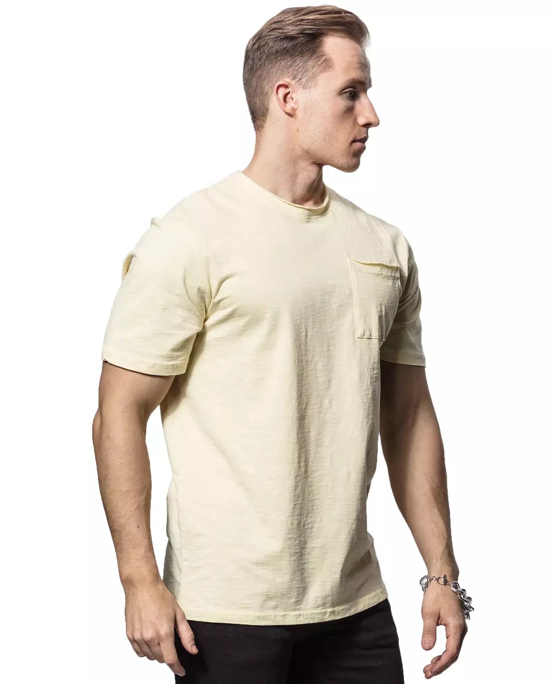 Roy Pocket T-Shirt Yellow Only & Sons